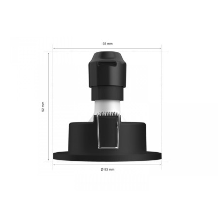 3 Spoturi LED RGB incastrate Philips Hue Xamento, Bluetooth, GU10, ...