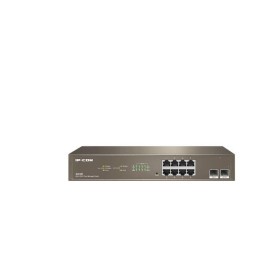 IP-COM 10-Port Gigabit Ethernet managed switch, G3310F Network stan...