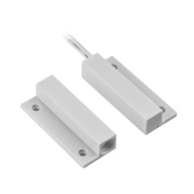 Contact magnetic ND-MC13S-W-10, culoare alba, material plastic, mon...