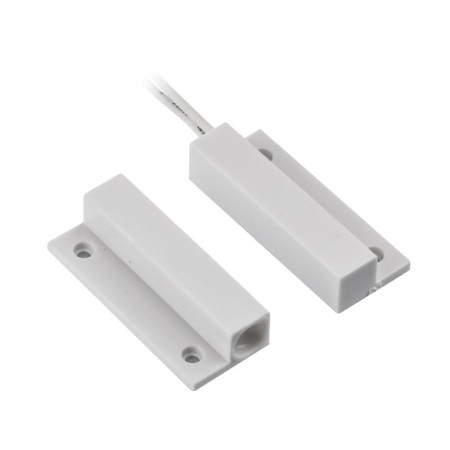 Contact magnetic ND-MC13S-W-10, culoare alba, material plastic, mon...