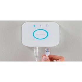 Consola Hue bridge (hub) wireless Philips Hue, Zigbee, compatibil c...