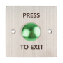Buton de iesire incastrabil, mecanicFMB-B-25SS-2-GN contact NO/NC d...