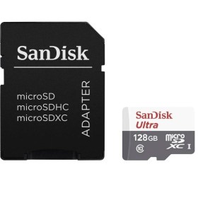 Card de Memorie MicroSDXC SanDisk , 128GB, Adaptor SD, Class 10 - S...